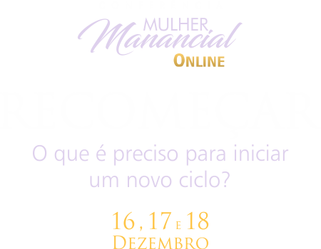 1º Conferência Mulher Manancial